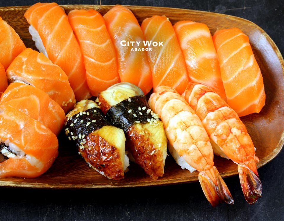 ¿Por qué se utiliza principalmente el salmón para preparar sushi?